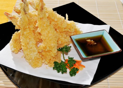 EBI TEMPURA - Gamberoni fritti con pastella leggera