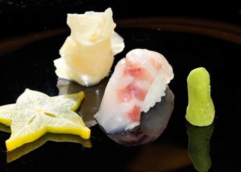 Sushi Nigiri Suzuki - Nigiri di branzino