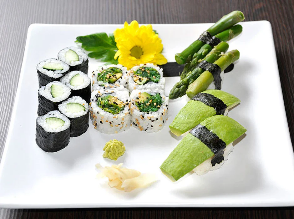 Menu Sushi Vegetariano